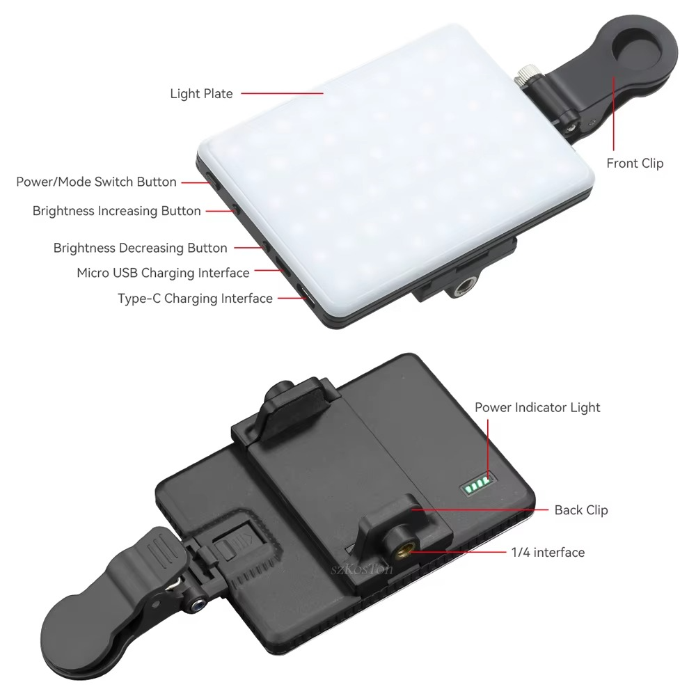 LUZ LED PARA CELULAR VL-60VI